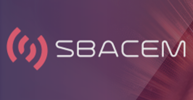 Logo Sbacem, apoiadora do curso para artistas Music PRO
