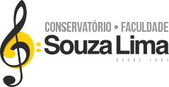 Logo Faculdade de Música Souza Lima, estrutura presencial do curso para artistas Music PRO